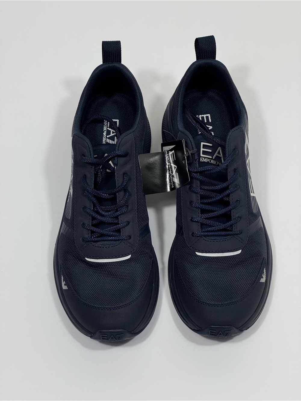EA7 Emporio Armani Future Cordura Training Sneakers Navy Blue Men’s US 11.5 NWT